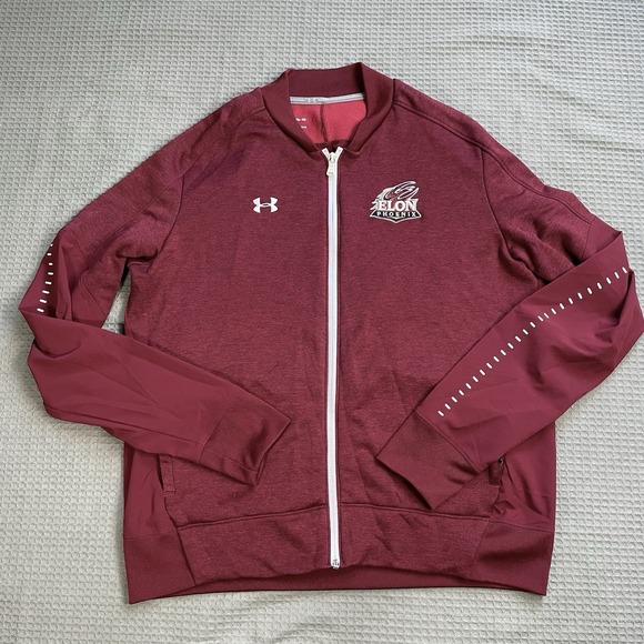 Under Armour Jackets & Blazers - Elon University Jacket XL Womens Under Armour Qualifier Hybrid Track Full Zip